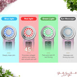 AuraGlow 7-in-1 EMS & RF Anti-Aging Facial Device