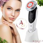 AuraGlow 7-in-1 EMS & RF Anti-Aging Facial Device