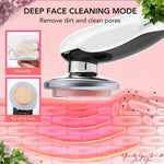 AuraGlow 7-in-1 EMS & RF Anti-Aging Facial Device